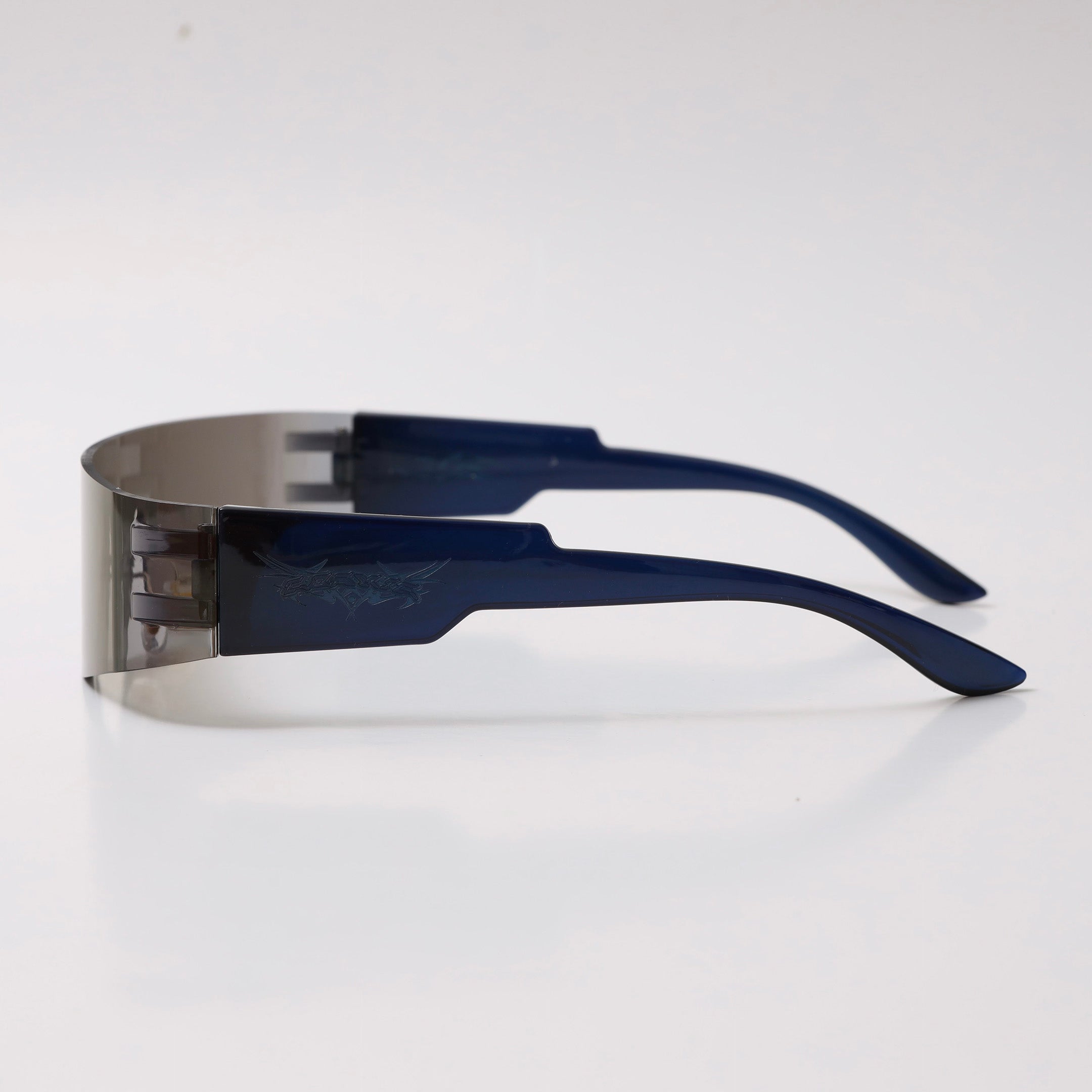 Cosmic Silver Swan Slim Style Sunglasses