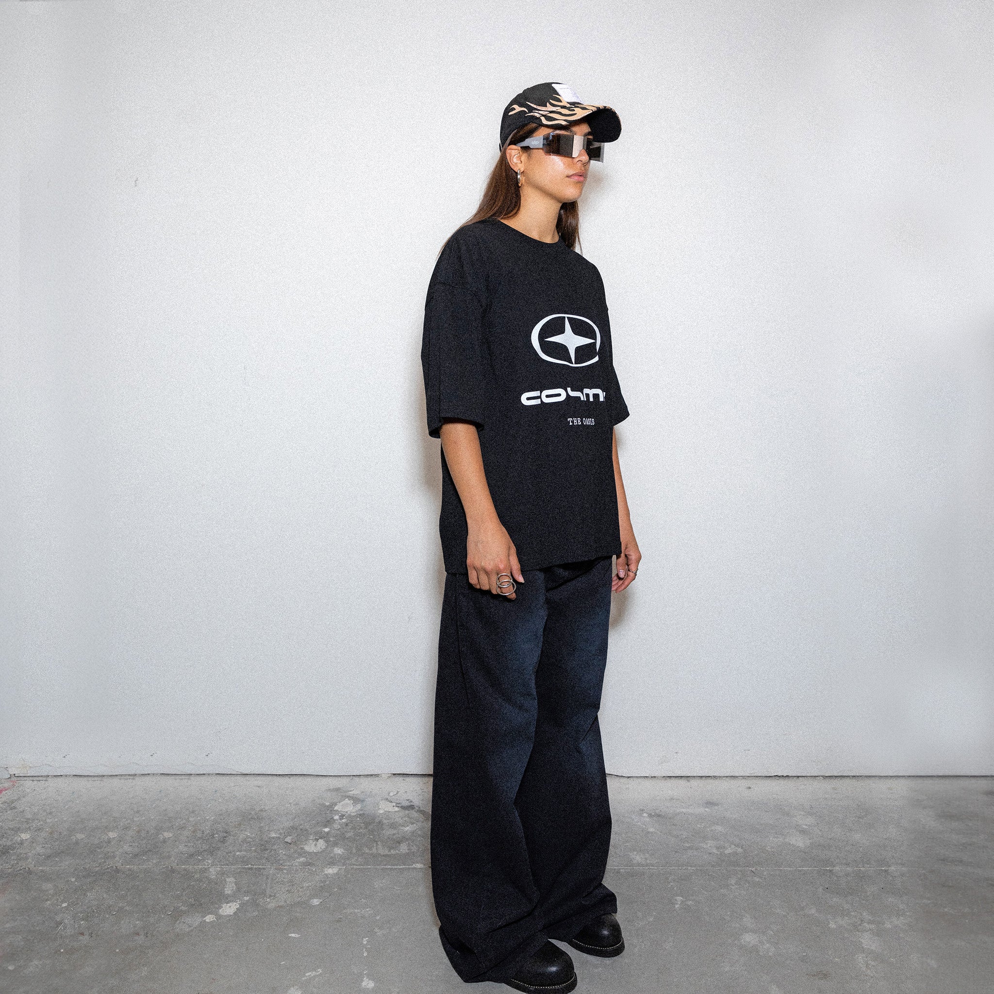 CosmicTheOasis-Silver-Swan-Logo-Tee-1
