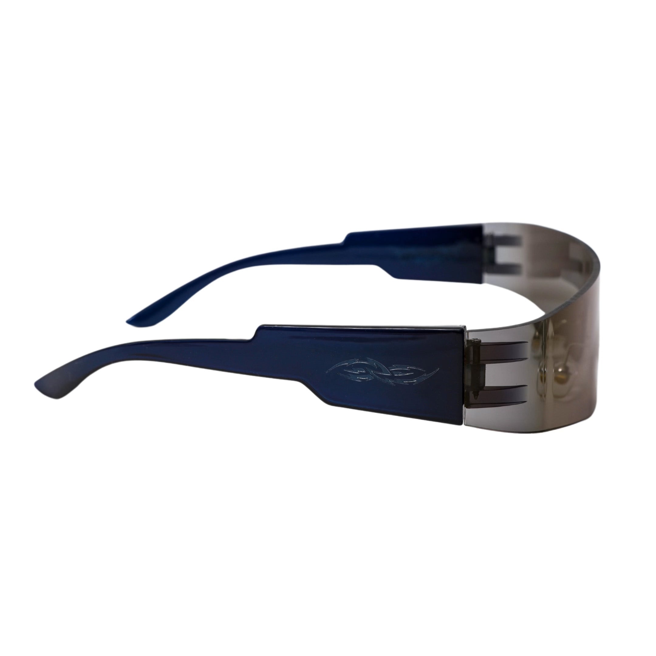 Cosmic Silver Swan Slim Style Sunglasses