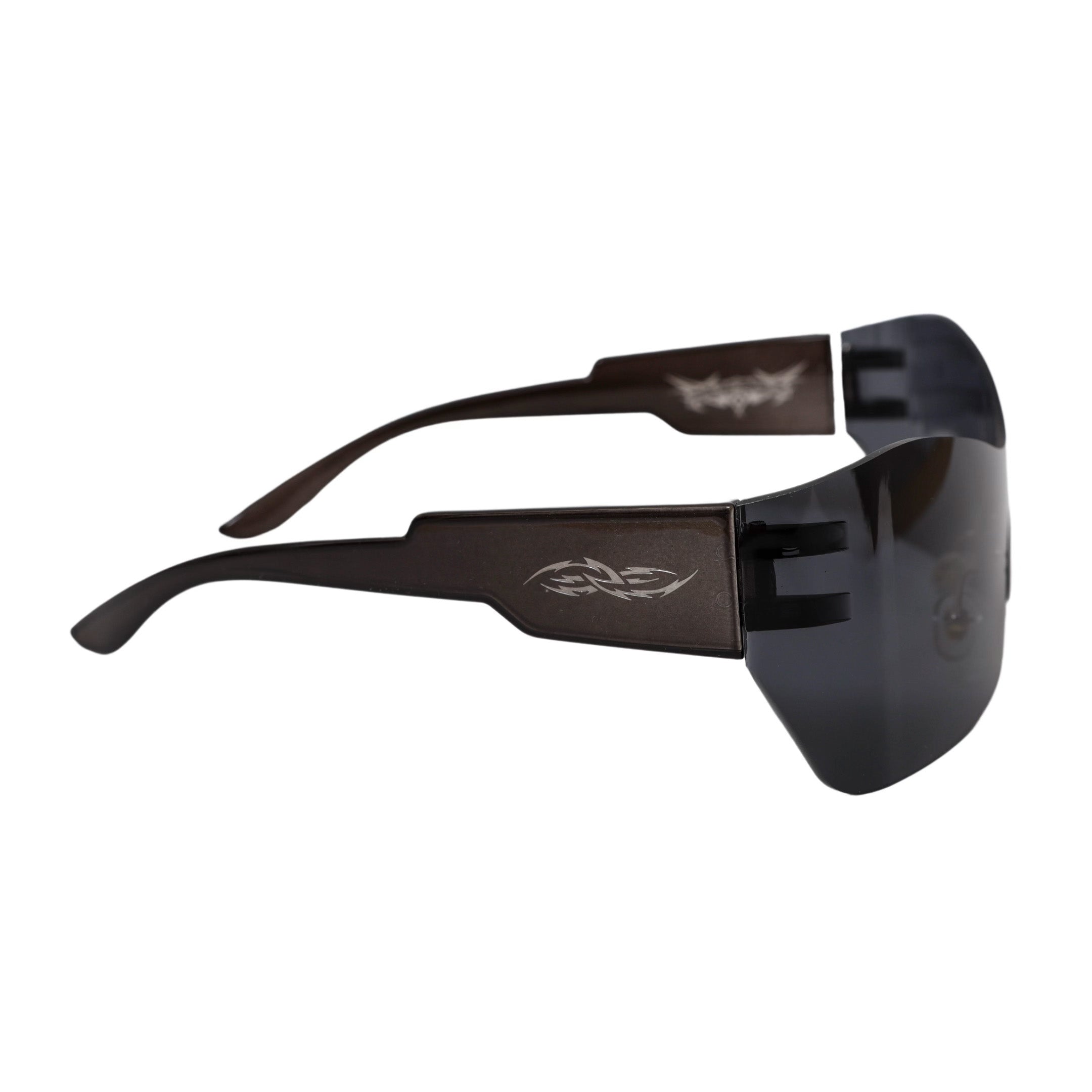 Cosmic Silver Swan Full Lens Sunglasses