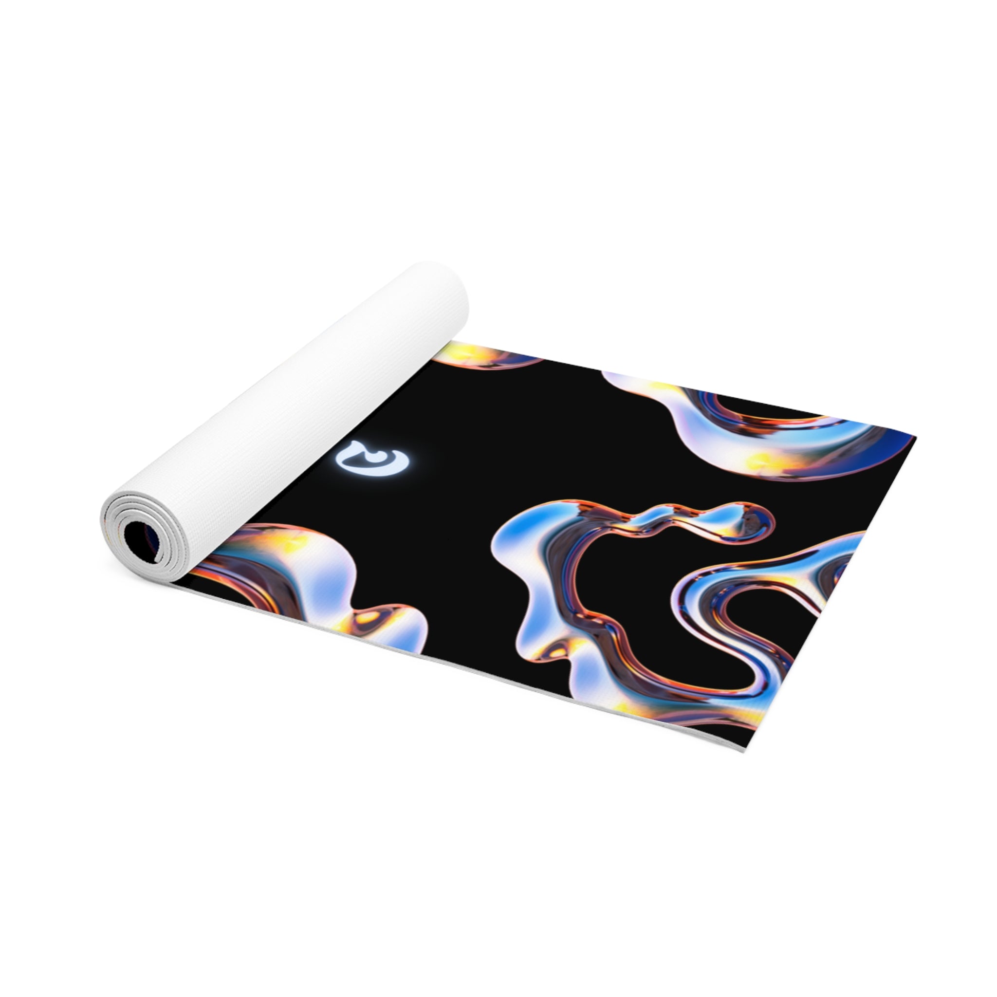 Find your space away from space with this unique Cosmic foam yoga mat. Mats are lightweight, cushion you from impacts, and measure 24" x 72" x 0.25" in size. Namaste!