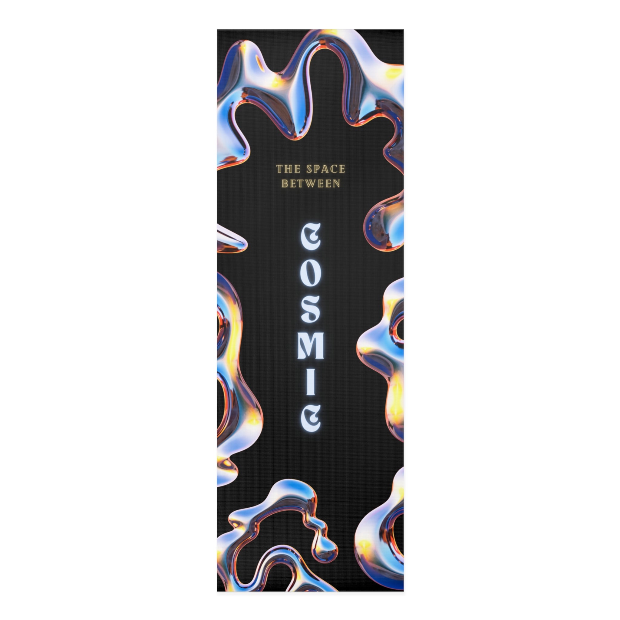 Find your space away from space with this unique Cosmic foam yoga mat. Mats are lightweight, cushion you from impacts, and measure 24" x 72" x 0.25" in size. Namaste!