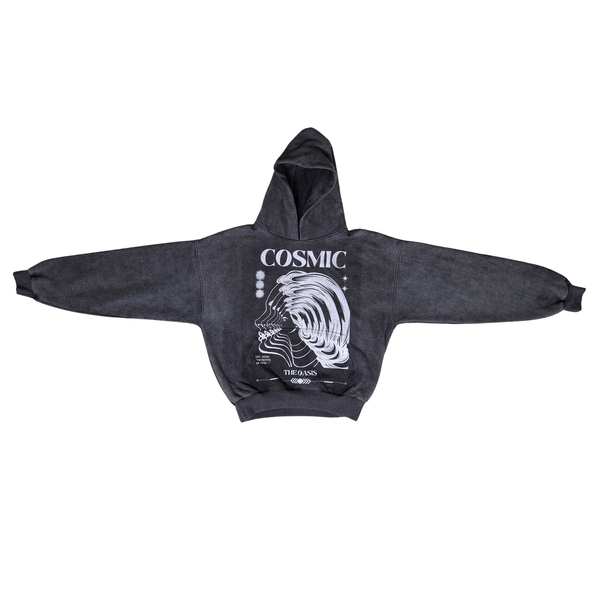 CosmicTheOasis-Silver-Swan-Hoodie-1