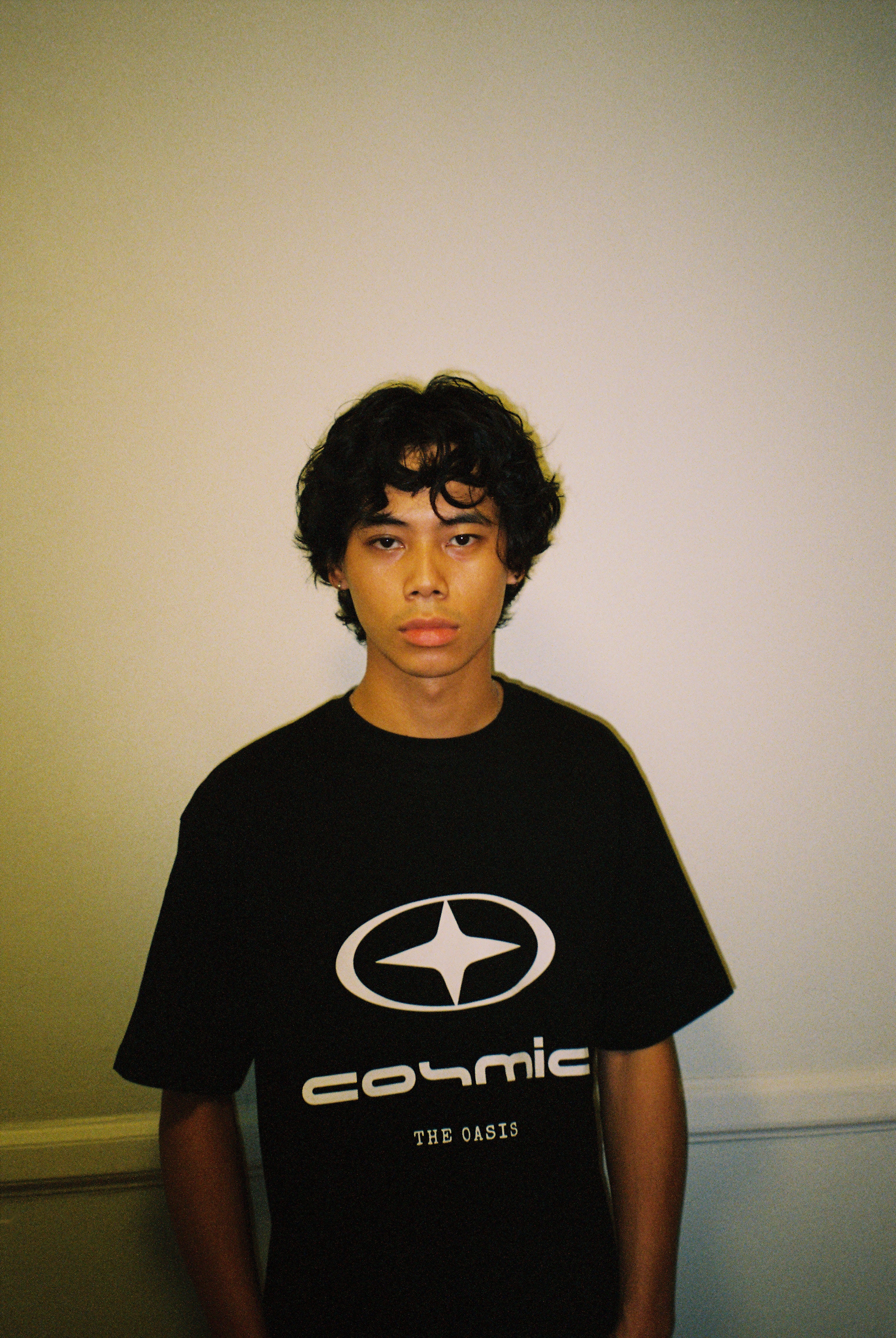 Cosmic Silver Swan Logo Tee