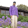 Purple Leather Jacket -  1/1